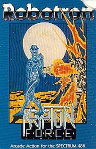 Robotron box art for ZX Spectrum